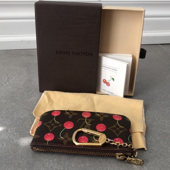 Louis Vuitton Other - Authentic Louis Vuitton Monogram Cherry Pochette Coin Purse